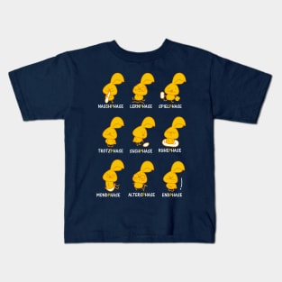 Funny bunny phases (b) Kids T-Shirt